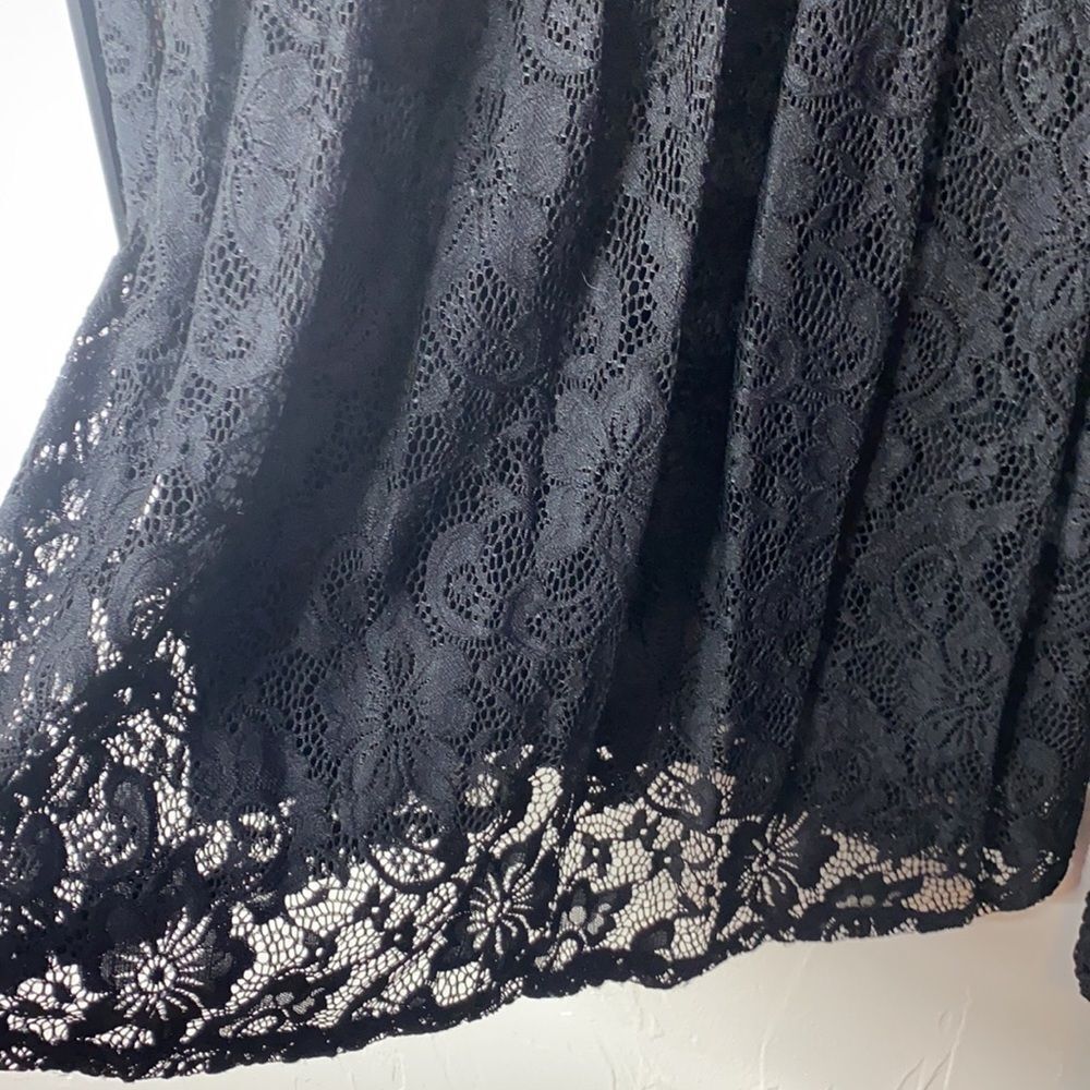 Black Lace Blouse - Picture 4 of 5